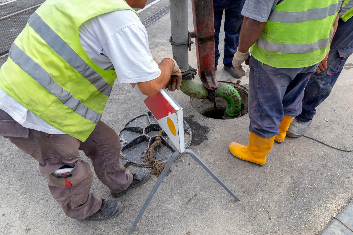 CCTV drain survey inspection in Bracknell
